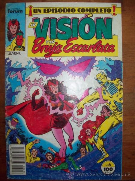 C&oacute;mics: LA VISI&Oacute;N Y LA BRUJA ESCARLATA. N&Uacute;M. 6 - Foto 1