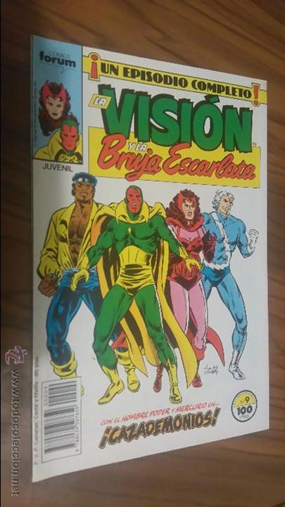 C&oacute;mics: LA VISI&Oacute;N Y LA BRUJA ESCARLATA 9 - Foto 1