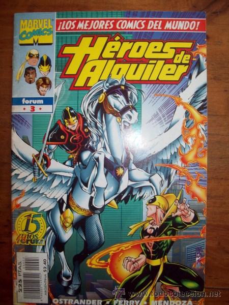 C&oacute;mics: H&Eacute;ROES DE ALQUILER. N&Uacute;M. 3 / Ostrander, Perry, Mendoza - Foto 1
