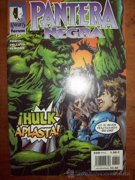 C&oacute;mics: MARVEL KNIGHTS : PANTERA NEGRA. N&Uacute;M. 15 / Priest, Velluto, Almond - Foto 1