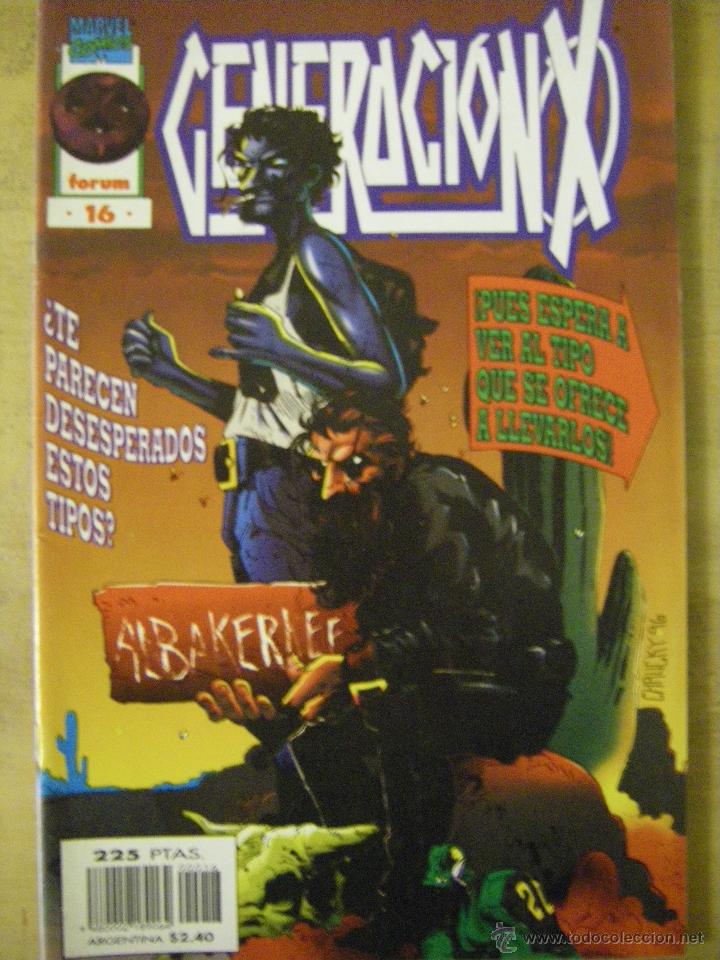 C&oacute;mics: Generaci&oacute;n X. Lote n&uacute;meros 16 al 20 (5 n&uacute;meros) - Foto 1