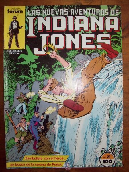 C&oacute;mics: [LAS NUEVAS AVENTURAS DE] INDIANA JONES. N&Uacute;M. 21 - Foto 1