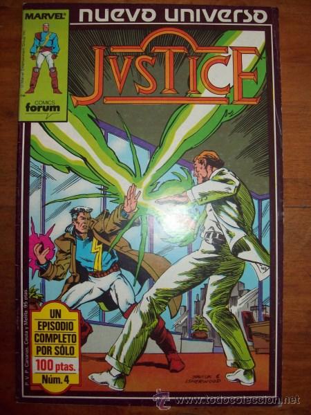 C&oacute;mics: JUSTICE. N&Uacute;M. 4. [NUEVO UNIVERSO] - Foto 1
