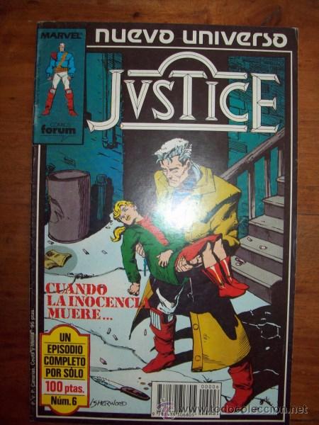 C&oacute;mics: JUSTICE. N&Uacute;M. 6. [NUEVO UNIVERSO] - Foto 1