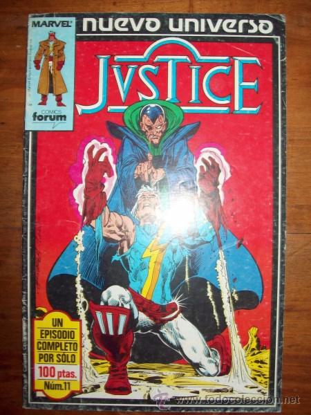 C&oacute;mics: JUSTICE. N&Uacute;M. 11. [NUEVO UNIVERSO] - Foto 1