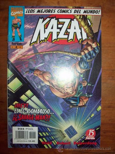 C&oacute;mics: KA-ZAR. VOL. I ; N&Uacute;M. 4 - Foto 1