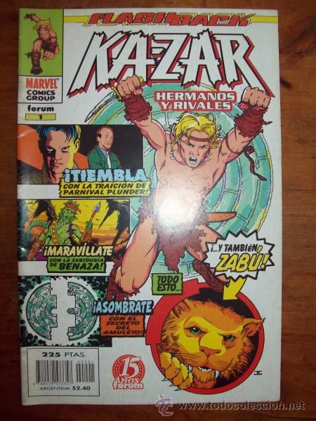 C&oacute;mics: ESPECIAL KA-ZAR : HERMANOS Y RIVALES. [FLASHBACK] - Foto 1