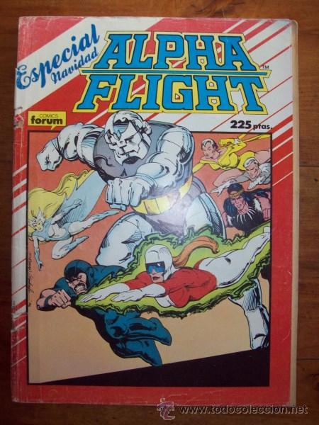 C&oacute;mics: ALPHA FLIGHT : ESPECIAL NAVIDAD. [1987] - Foto 1