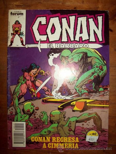 C&oacute;mics: CONAN EL B&Aacute;RBARO. N&Uacute;M. 40 - Foto 1