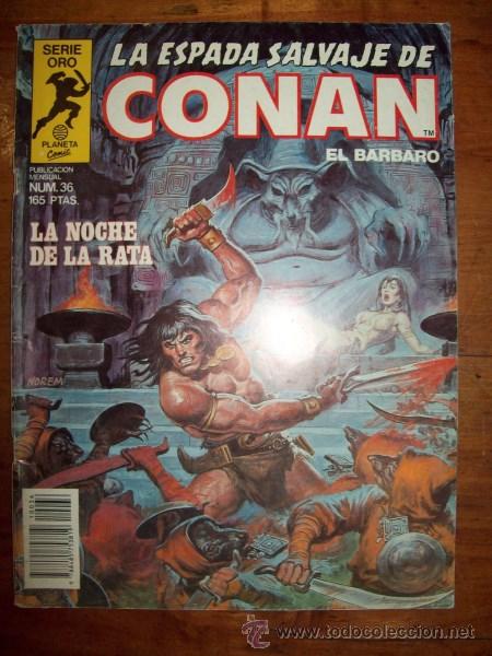 C&oacute;mics: LA ESPADA SALVAJE DE CONAN. N&Uacute;M. 36 - Foto 1