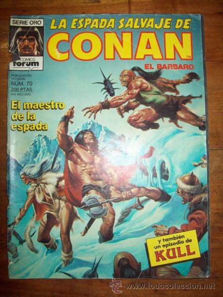 C&oacute;mics: LA ESPADA SALVAJE DE CONAN. N&Uacute;M. 70 - Foto 1