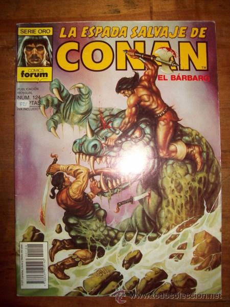 C&oacute;mics: LA ESPADA SALVAJE DE CONAN. N&Uacute;M. 124 - Foto 1