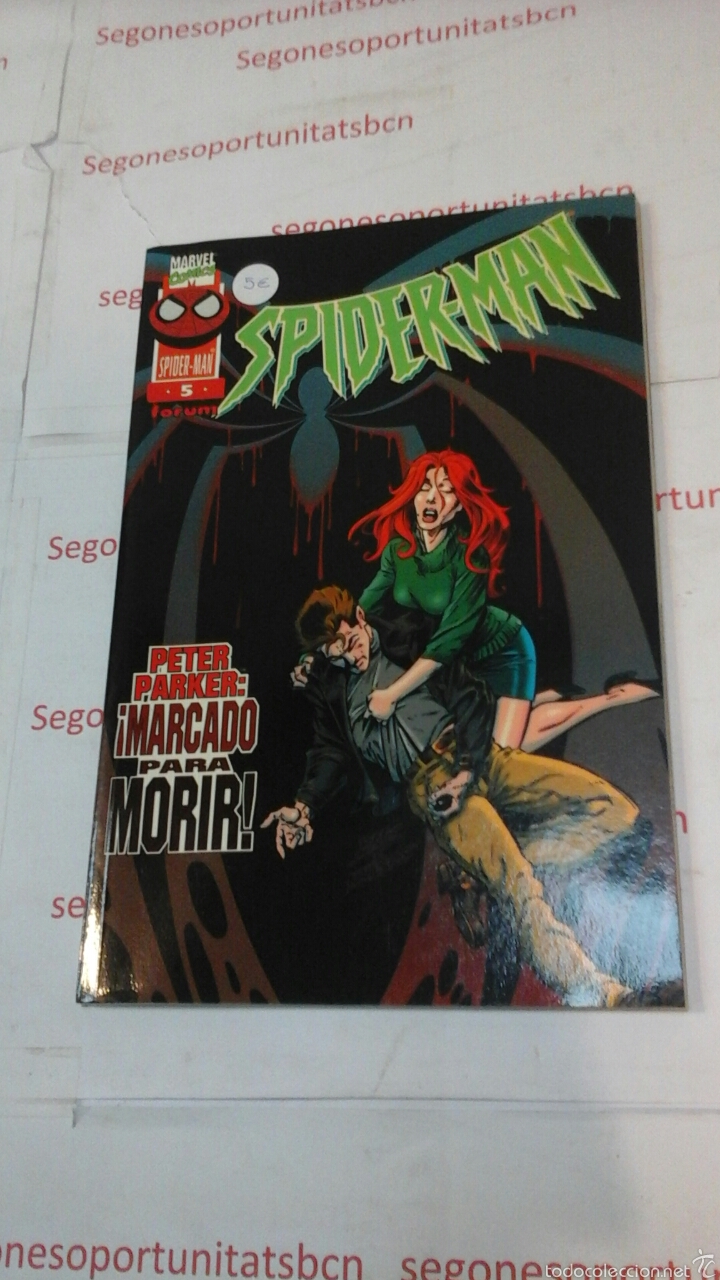 C&oacute;mics: SPIDERMAN - MARCADO PARA MORIR - N&deg;5 - FORUM - Foto 1