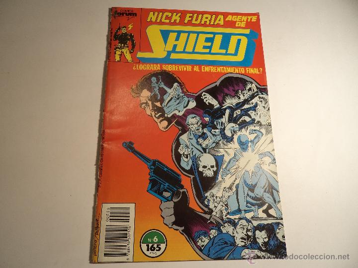 C&oacute;mics: shield. n&ordm; 6. forum. procede de retapado. (m-2) - Foto 1