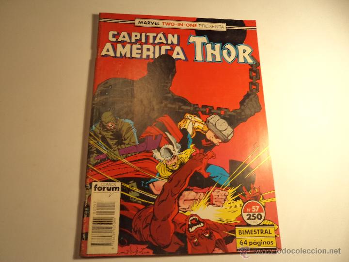 C&oacute;mics: marvel two in one. n&ordm; 57. forum. procede de retapado. (m-2). - Foto 1