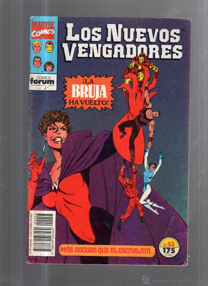C&oacute;mics: LOS NUEVOS VENGADORES. N&ordm; 53. MARVEL COMICS - Foto 1