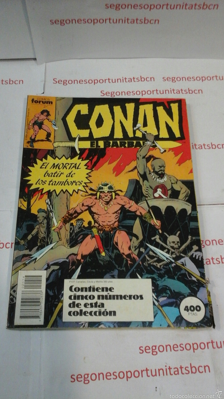 C&oacute;mics: CONAN EL BARBARO - N&deg; 156 AL 160 - FORUM - Foto 1