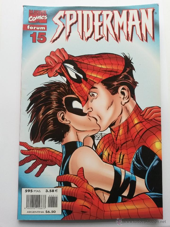 C&oacute;mics: Marvel, forum ,spiderman n&ordm; 15 a&ntilde;o 2000, lomo rojo - Foto 1