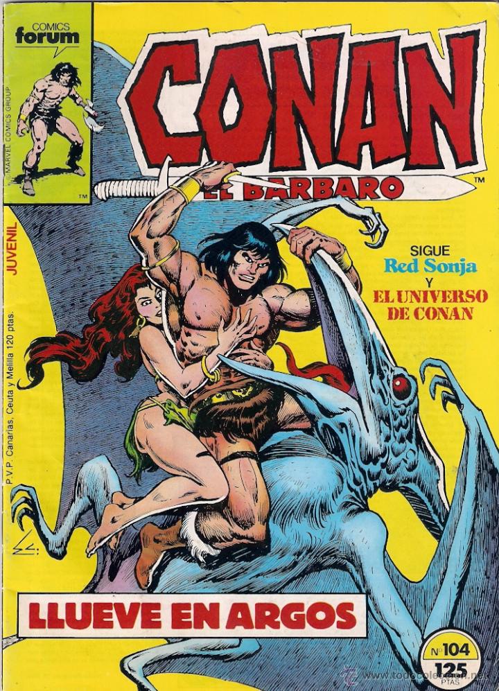 C&oacute;mics: Conan el B&aacute;rbaro. 1&ordm; edici&oacute;n. n&ordm; 104 - Foto 1