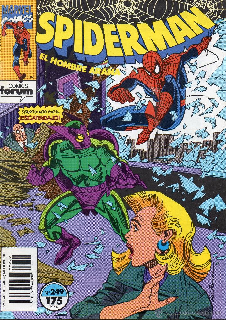 C&oacute;mics: COMIC FORUM 1991 SPIDERMAN VOL1 N&ordm; 249 (COMO NUEVO) - Foto 1