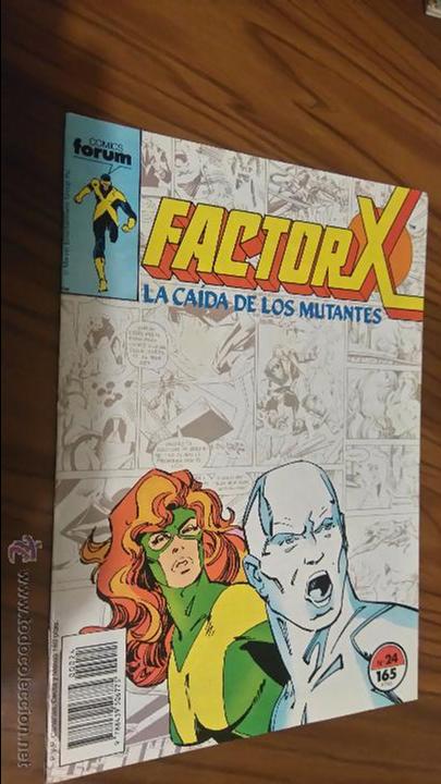C&oacute;mics: FACTOR X 24. LA CA&Iacute;DA DE LOS MUTANTES. BUEN ESTADO - Foto 1