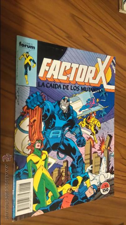 C&oacute;mics: FACTOR X 23. LA CA&Iacute;DA DE LOS MUTANTES. BUEN ESTADO - Foto 1