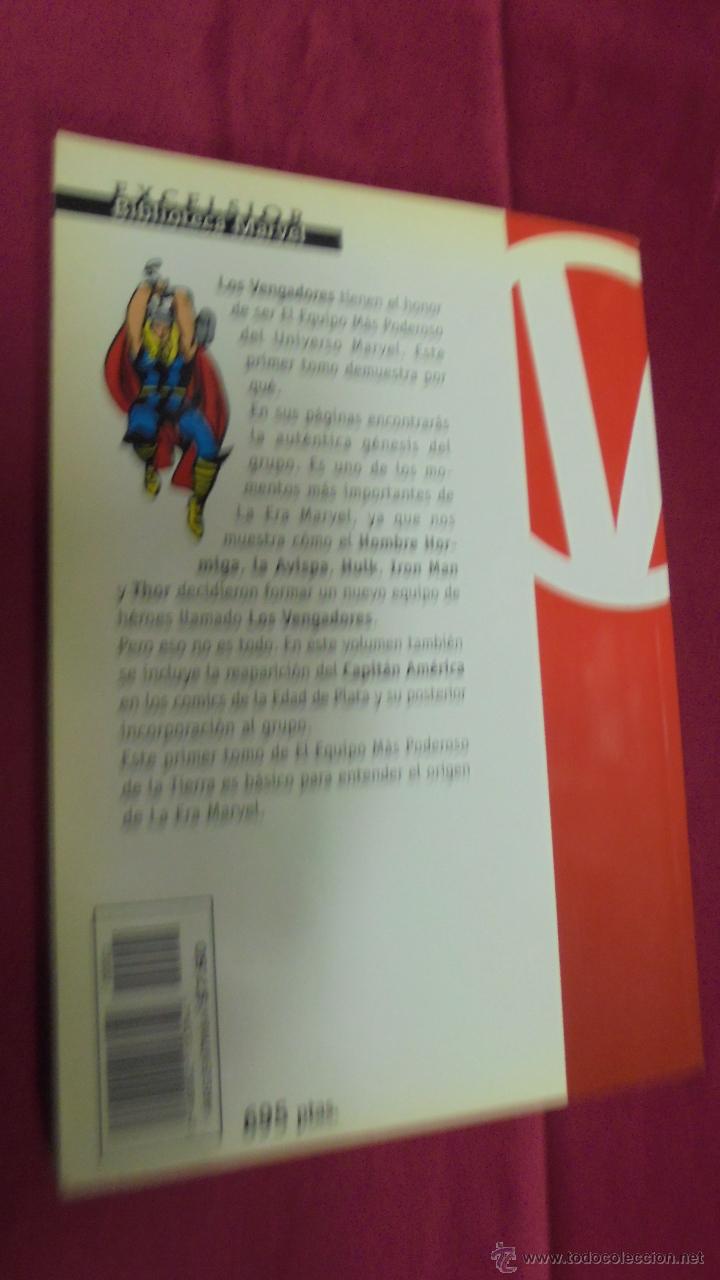 C&oacute;mics: BIBLIOTECA MARVEL. LOS VENGADORES. N&ordm; 1. FORUM. - Foto 4