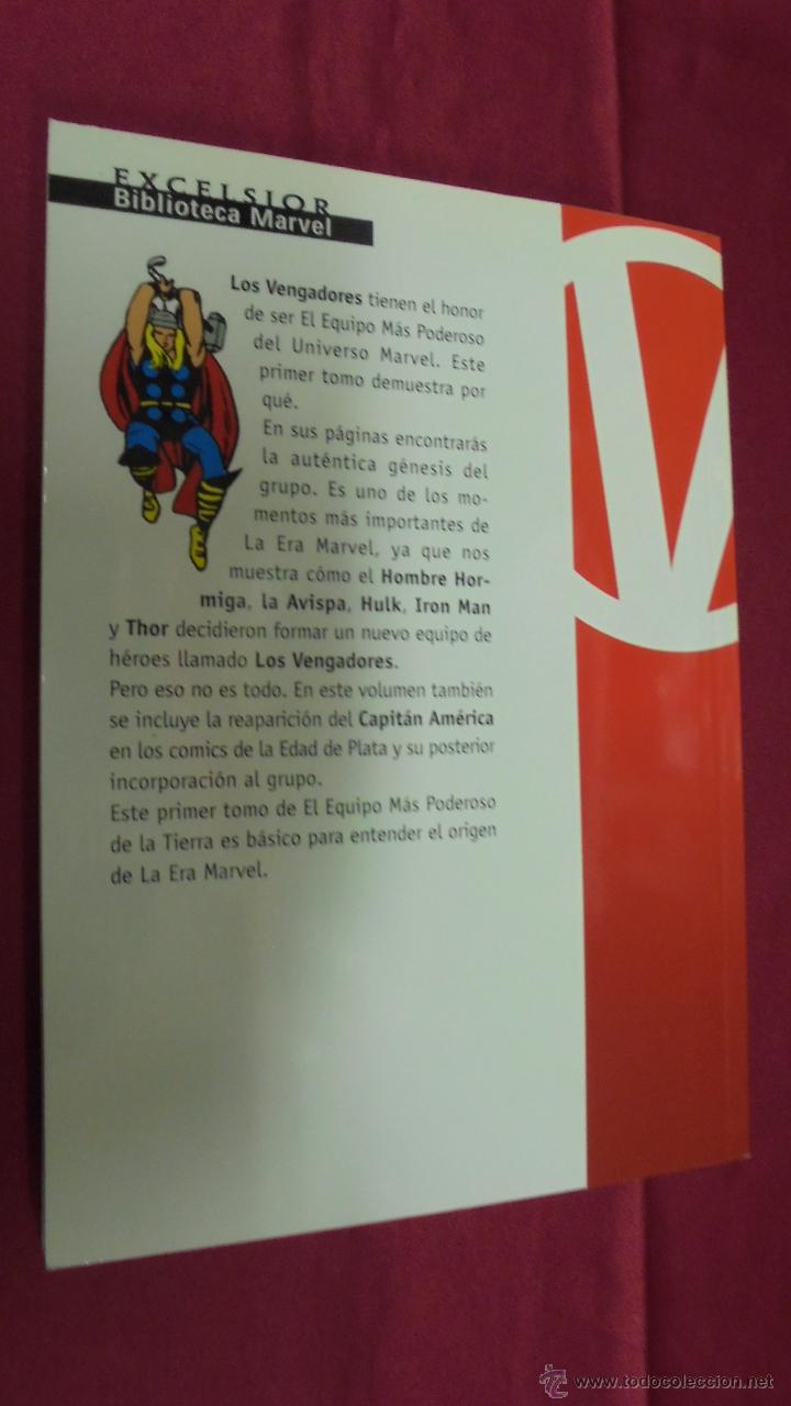 C&oacute;mics: BIBLIOTECA MARVEL. LOS VENGADORES. N&ordm; 1. FORUM. - Foto 4