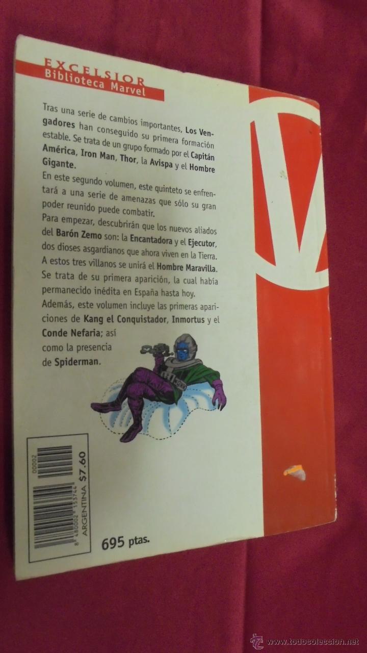 C&oacute;mics: BIBLIOTECA MARVEL. LOS VENGADORES. N&ordm; 2. FORUM. - Foto 4