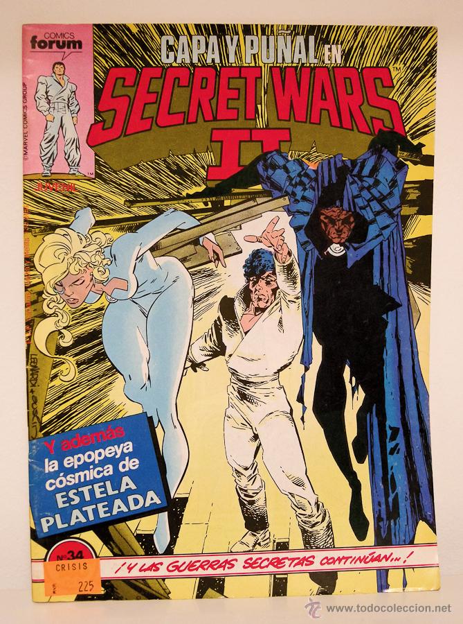 C&oacute;mics: SECRET WARS II N&ordm; 34 Forum primera edici&oacute;n - Foto 1