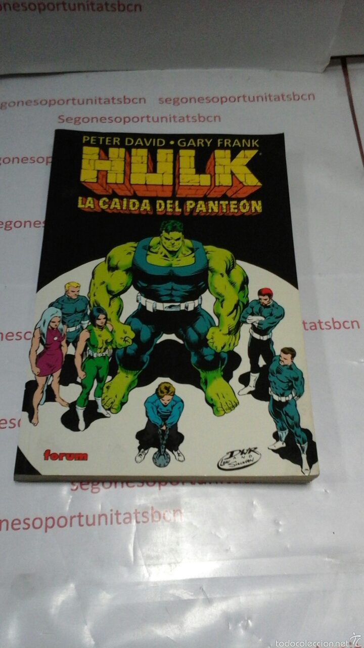 C&oacute;mics: HULK - LA CA&Iacute;DA  DEL PANTE&Oacute;N - PETER DAVID - FORUM - Foto 1