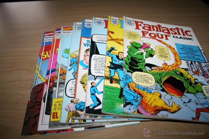 C&oacute;mics: fantastic four classic n&ordm; 1-2-3-4-5-7-8-9 - forum - ref16 - Foto 1