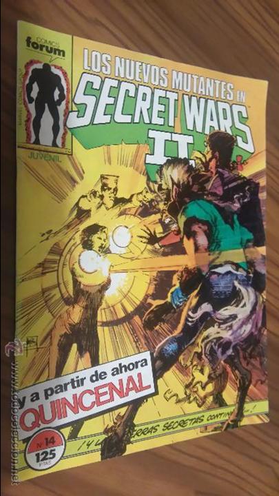 C&oacute;mics: SECRET WARS II. 14. BUEN ESTADO. Grapa. caj. 88
