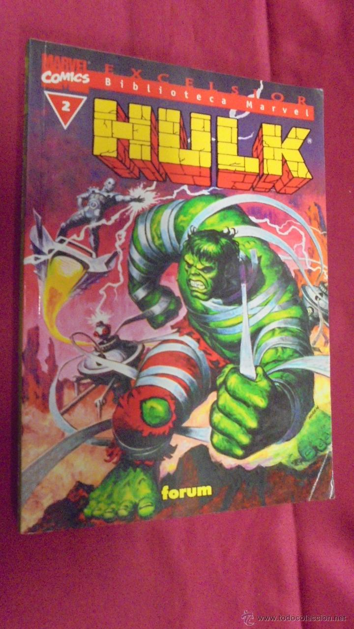 C&oacute;mics: BIBLIOTECA MARVEL. HULK . N&ordm; 2. FORUM. - Foto 1