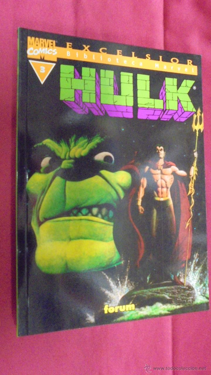 C&oacute;mics: BIBLIOTECA MARVEL. HULK . N&ordm; 3. FORUM. - Foto 1