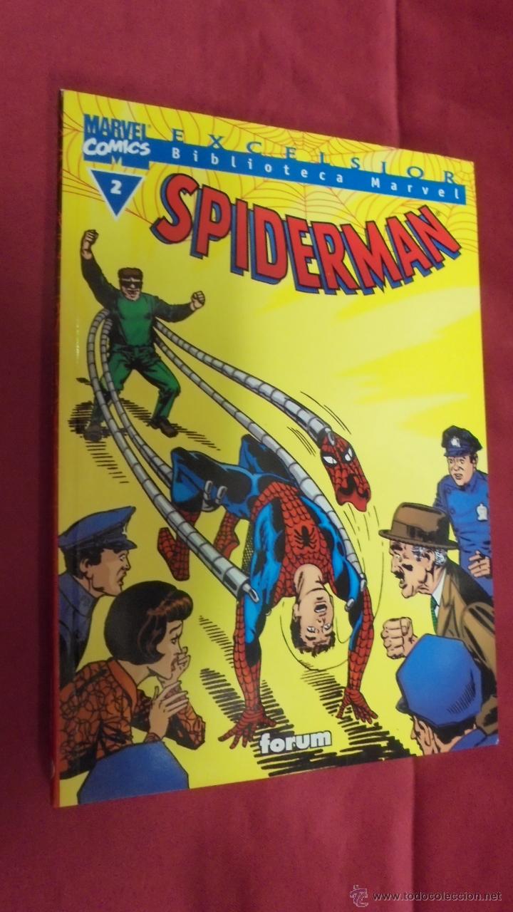 C&oacute;mics: BIBLIOTECA MARVEL. SPIDERMAN. N&ordm; 2. FORUM. - Foto 1
