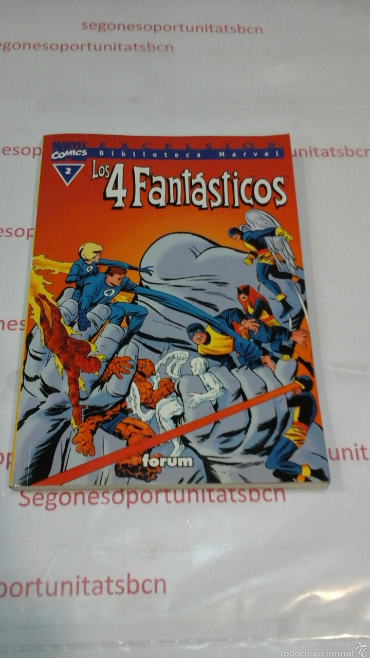 C&oacute;mics: LOS 4 FANT&Aacute;STICOS - EXCELSIOR BIBLIOTECA - N&deg;2 - FORUM - Foto 1