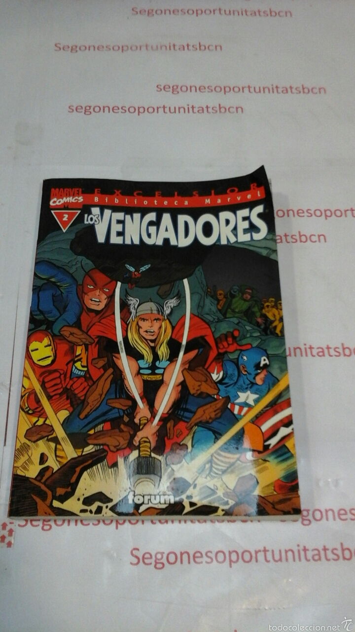 C&oacute;mics: LOS VENGADORES - EXCELSIOR BIBLIOTECA - N&deg;2 - FORUM - Foto 1