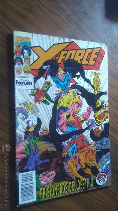 C&oacute;mics: X-FORCE 24. PRISIONEROS DEL DESTINO. BUEN ESTADO - Foto 1