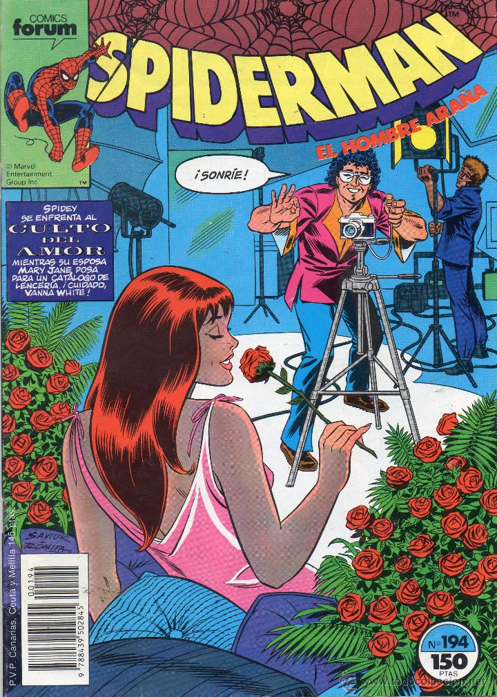 C&oacute;mics: COMIC FORUM 1989 SPIDERMAN VOL1 N&ordm; 194 (EXCELENTE ESTADO) - Foto 1