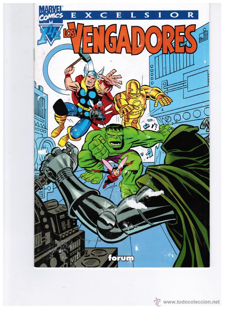 C&oacute;mics: EXCELSIOR 1 1/2 - LOS VENGADORES - FORUM 1999 - Foto 1