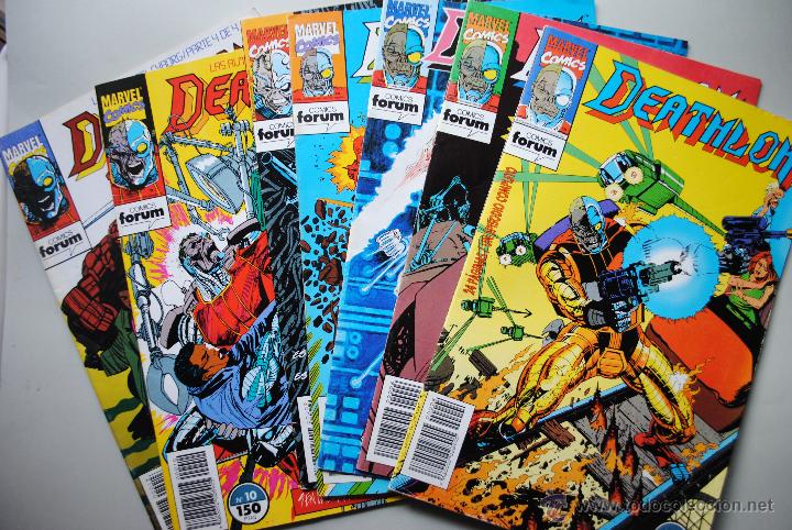 C&oacute;mics: Lote de 7 c&oacute;mics de DEATHLOK , n&uacute;meros 4,6,7,8,9,10, y 13. MARVEL COMICS. FORUM - Foto 1