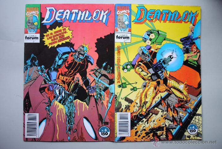 C&oacute;mics: Lote de 7 c&oacute;mics de DEATHLOK , n&uacute;meros 4,6,7,8,9,10, y 13. MARVEL COMICS. FORUM - Foto 2