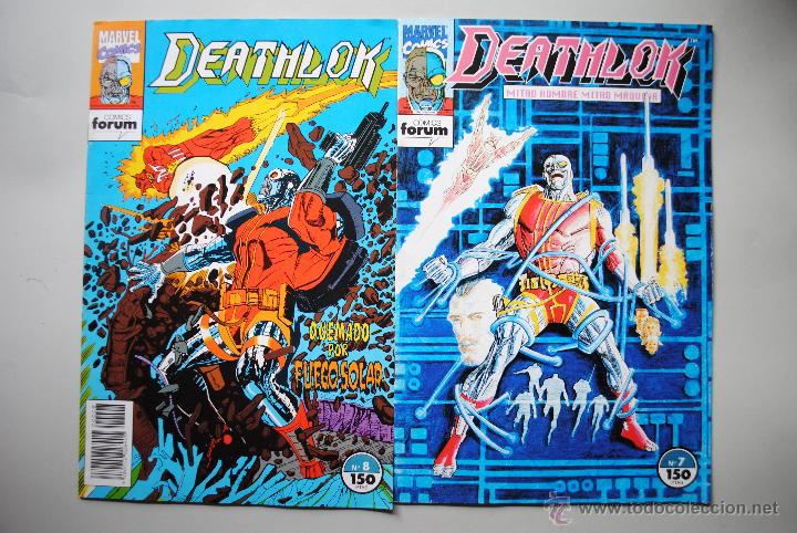 C&oacute;mics: Lote de 7 c&oacute;mics de DEATHLOK , n&uacute;meros 4,6,7,8,9,10, y 13. MARVEL COMICS. FORUM - Foto 3