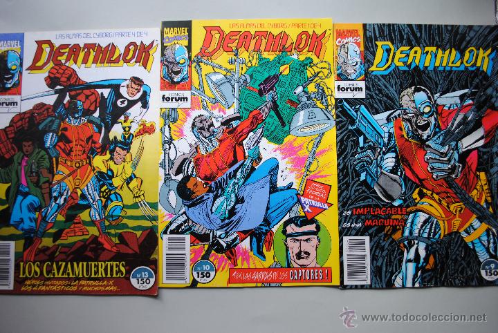 C&oacute;mics: Lote de 7 c&oacute;mics de DEATHLOK , n&uacute;meros 4,6,7,8,9,10, y 13. MARVEL COMICS. FORUM - Foto 4