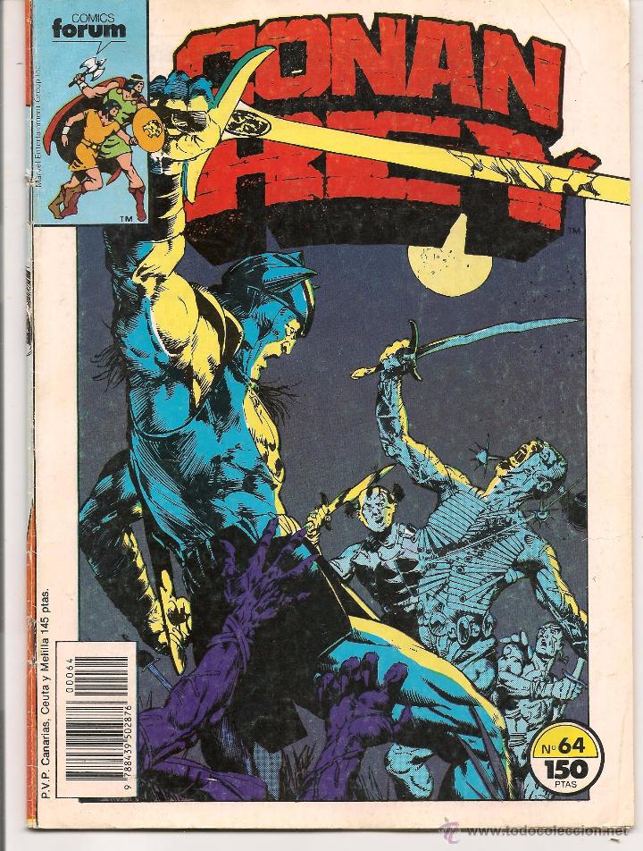 C&oacute;mics: CONAN REY. N&ordm; 64.  FORUM 1992. (C/A44) - Foto 1