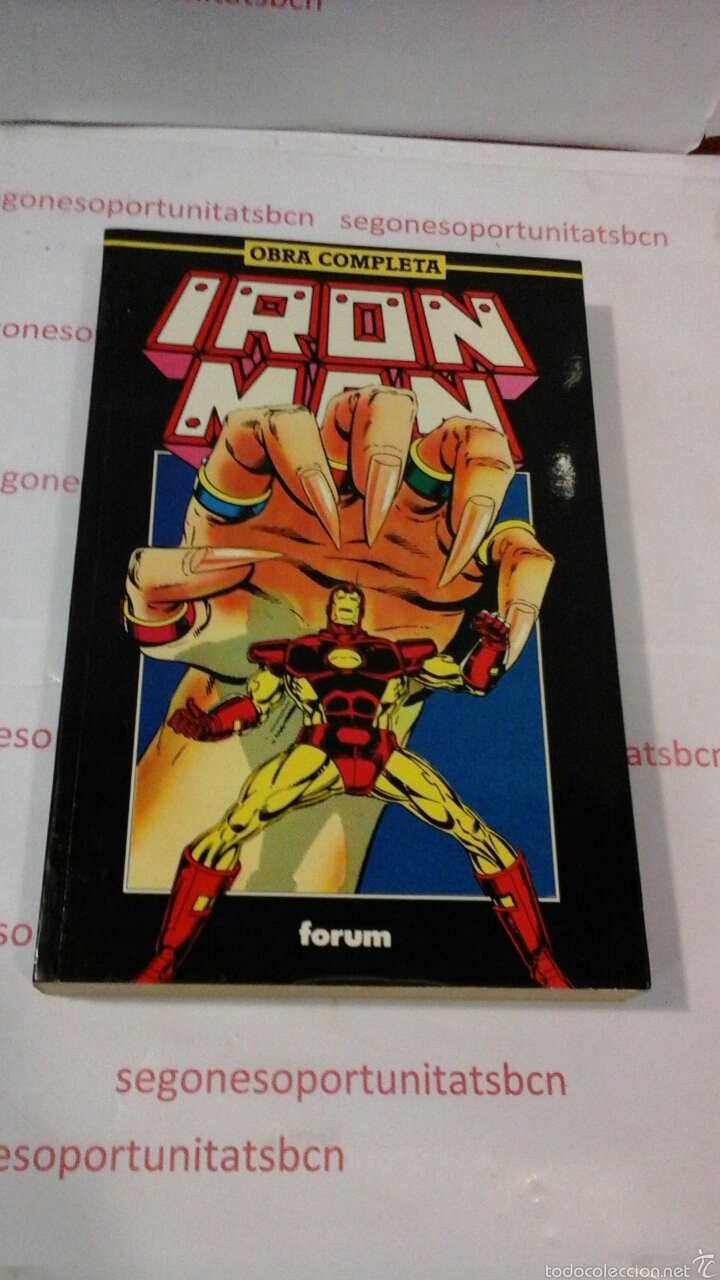 C&oacute;mics: IRON MAN - OBRA COMPLETA - FORUM - Foto 1