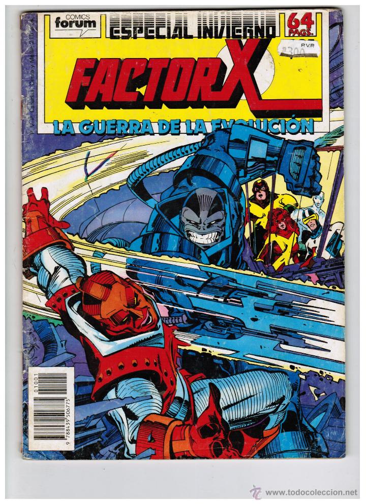 C&oacute;mics: ESPECIAL INVIERNO FACTOR X - FORUM 1988 - Foto 1