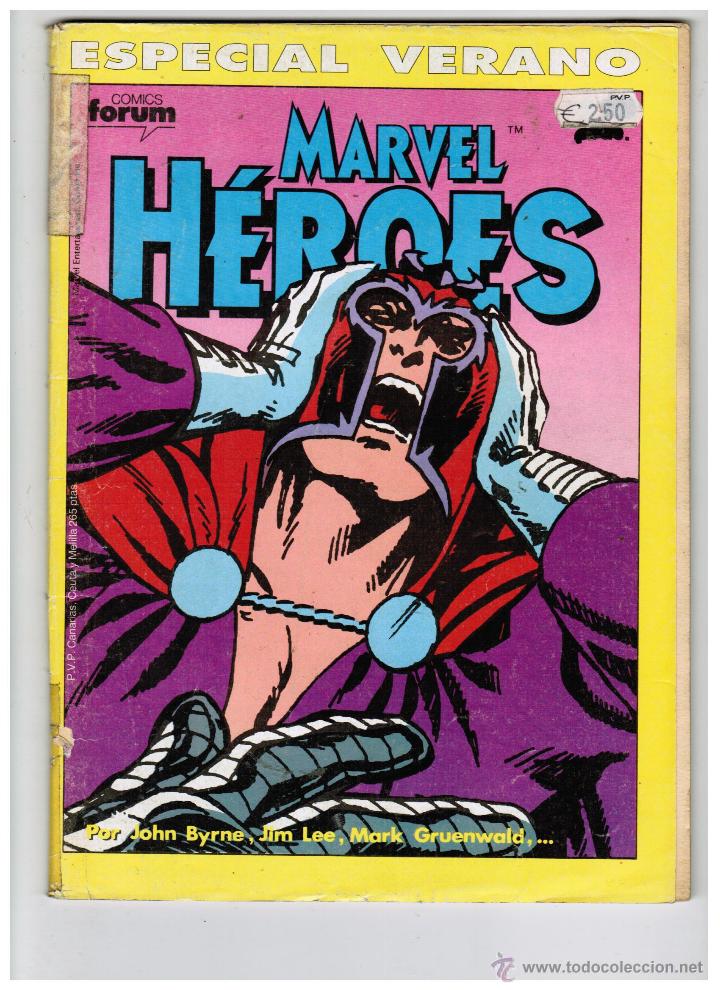 C&oacute;mics: ESPECIAL VERANO MARVEL H&Eacute;ROES - FORUM 1990 - Foto 1