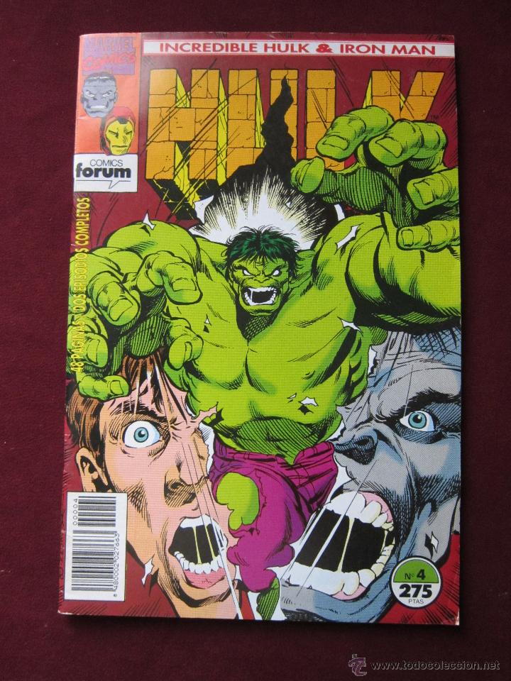 C&oacute;mics: Hulk & Iron Man N&ordm; 4 Marvel Comics Forum Tebeni MBE - Foto 1